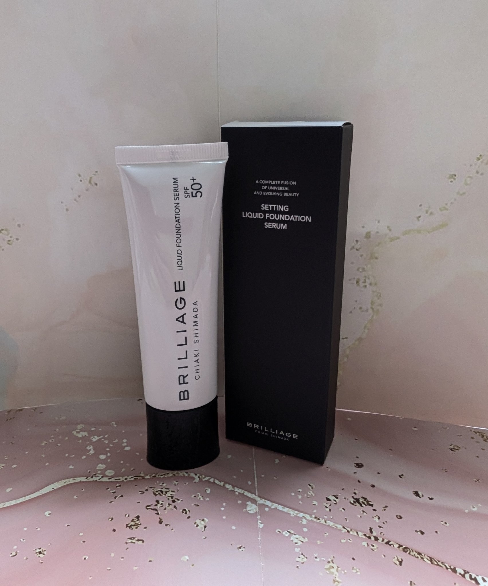 セッティング　リキッドファンデーション　セラム/ブリリアージュ/リキッドファンデーションを使ったクチコミ（2枚目）