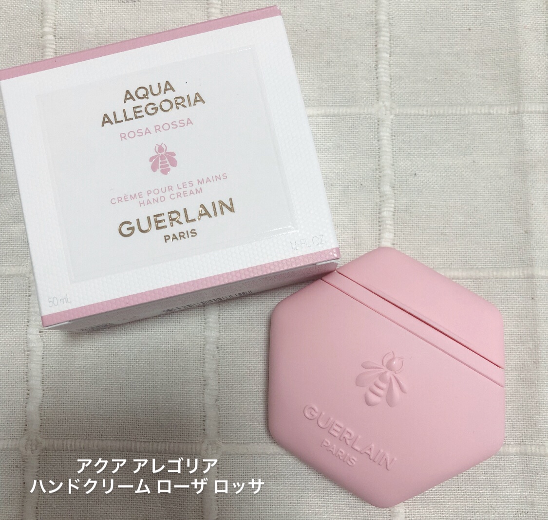 アクア アレゴリア ハンドクリーム ローザ ロッサ/GUERLAIN/ハンドクリームを使ったクチコミ（2枚目）