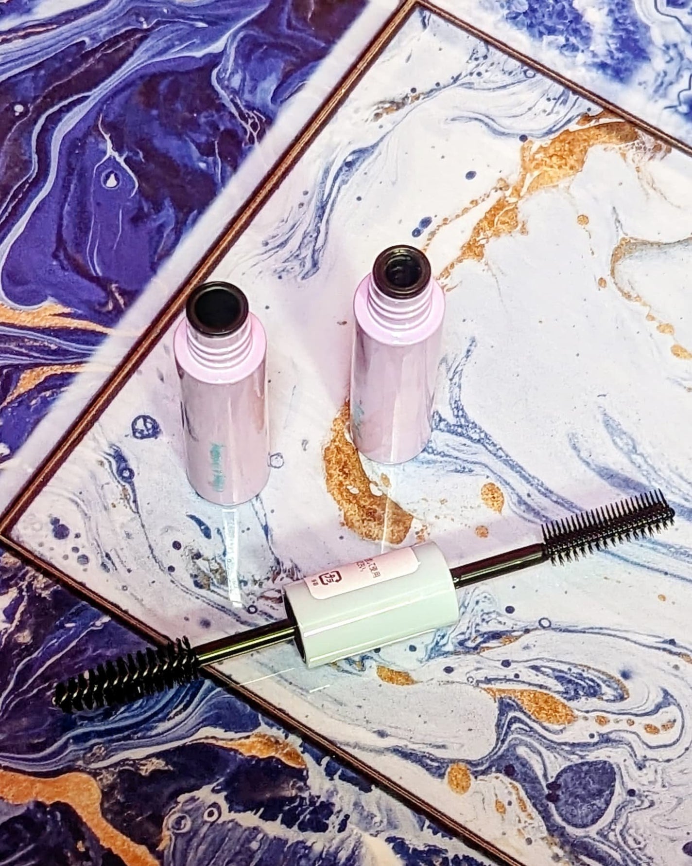 GLAM デュアルポイントヘアマスカラ/Daleaf/その他スタイリングを使ったクチコミ(1枚目)