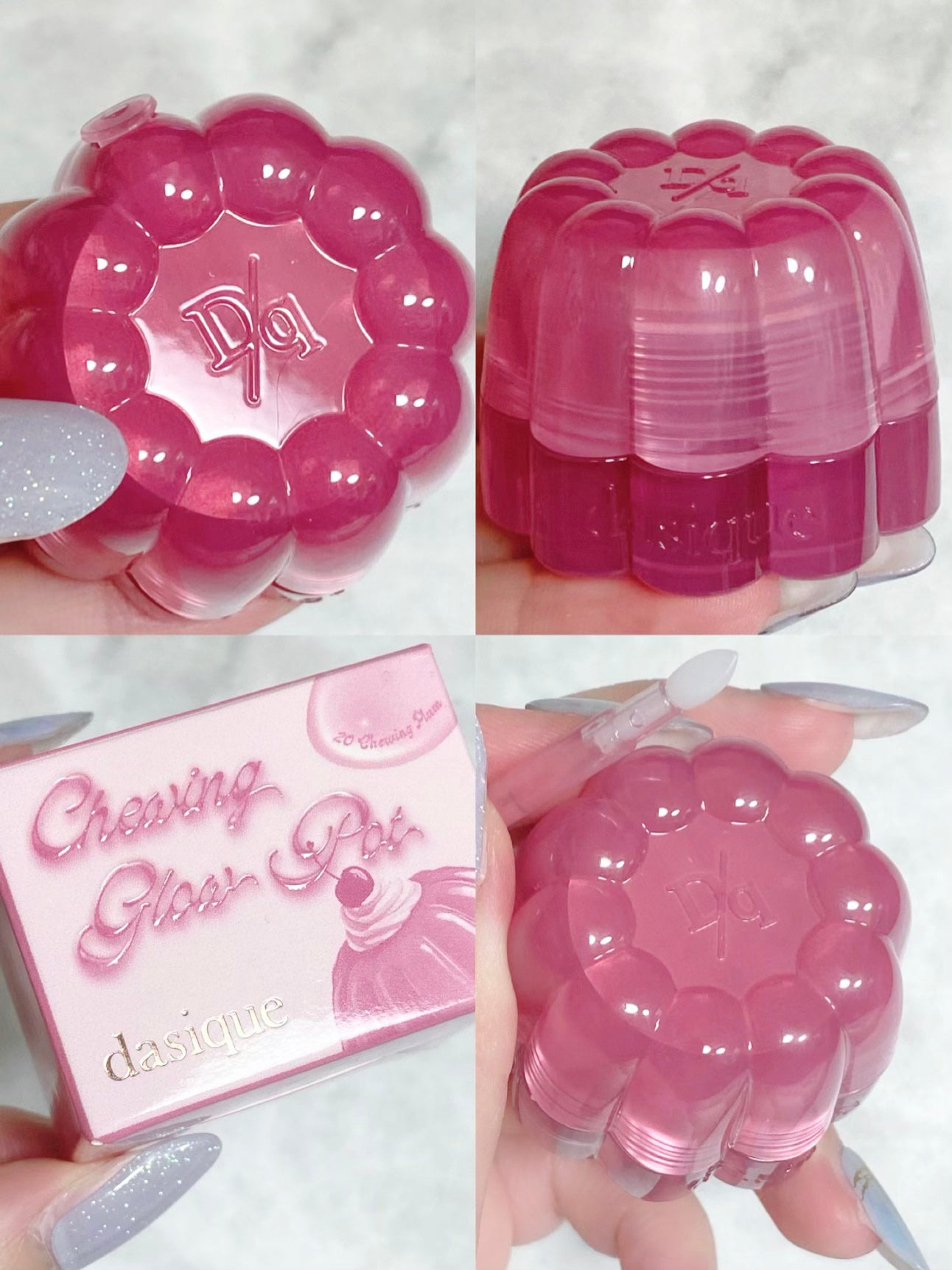 チューインググロウポット/dasique/口紅を使ったクチコミ(4枚目)