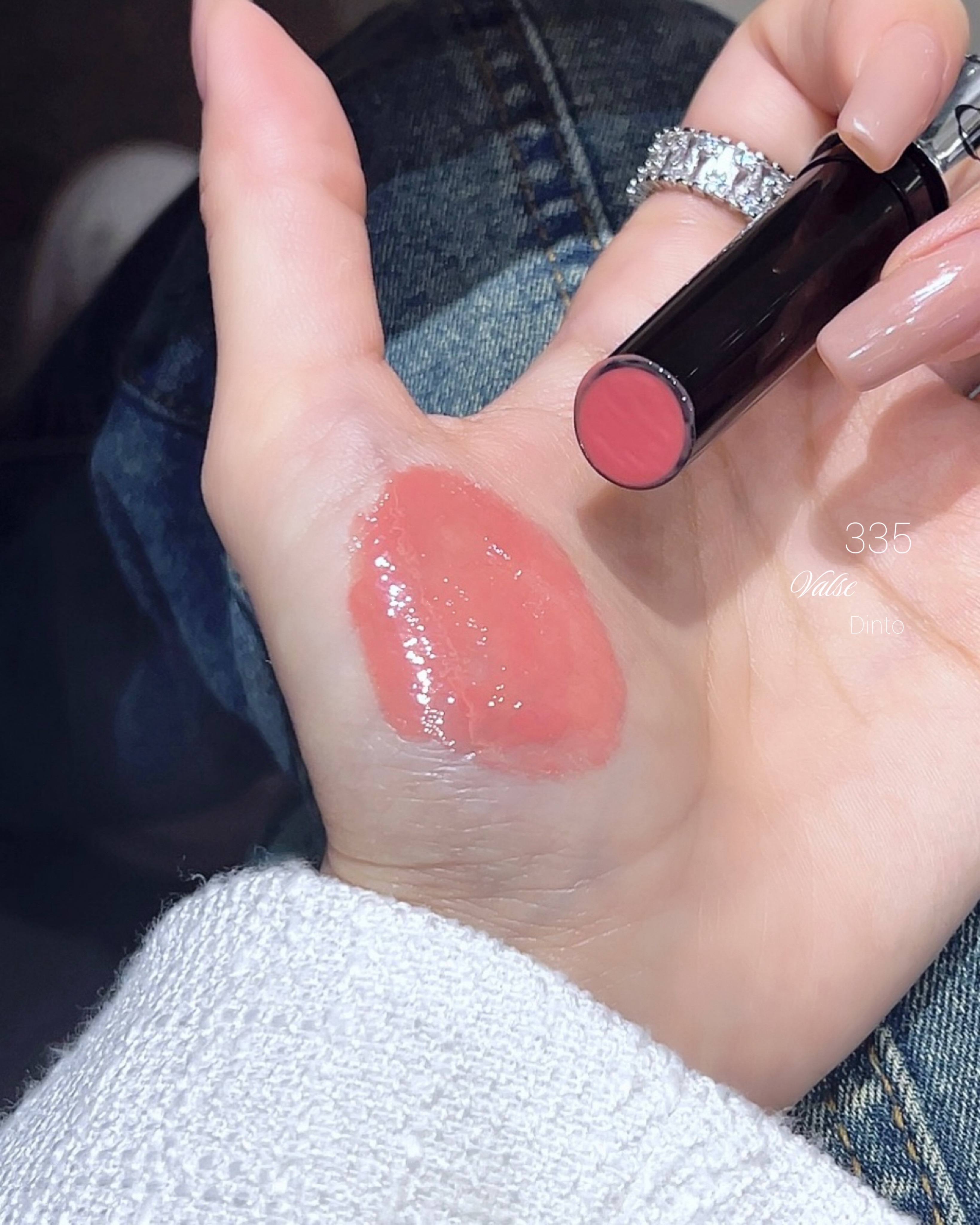 オーバーロードリップグレイズ/Dinto/口紅を使ったクチコミ（3枚目）