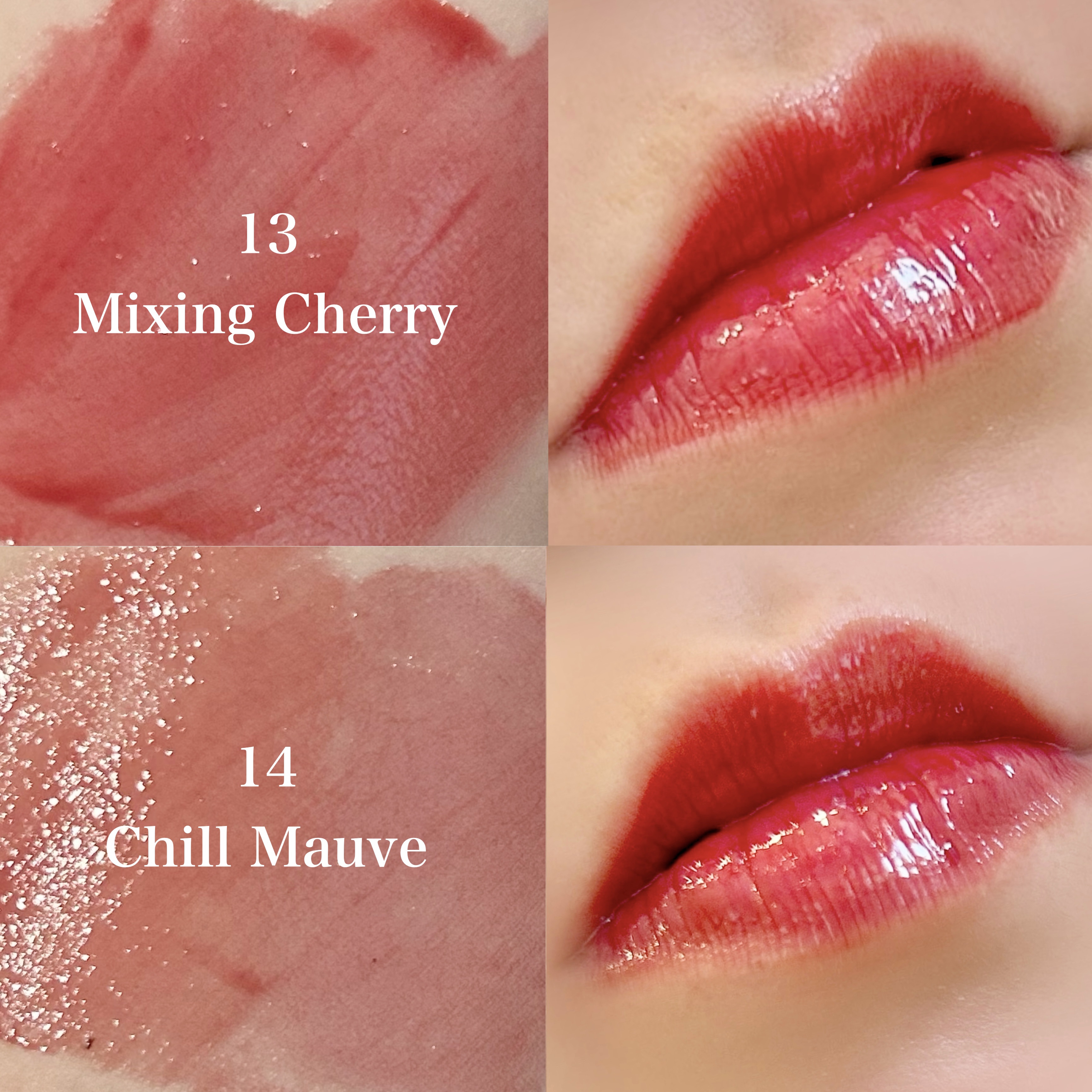 ジューシーデューイグロウティント/dasique/リップティントを使ったクチコミ（3枚目）