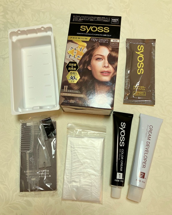 クレイクリーム/サイオス/ヘアカラーを使ったクチコミ（3枚目）