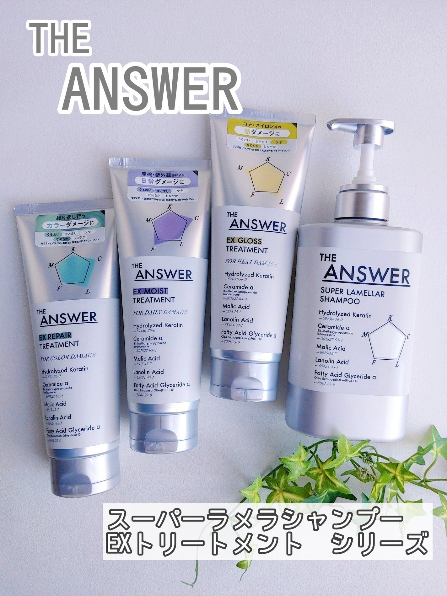 THE ANSWER スーパーラメラシャンプー/THE ANSWER/市販シャンプーを使ったクチコミ(1枚目)