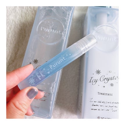 プルント ディープリペア ペアセット アイシークリスタル/Purunt./シャンプー・コンディショナーを使ったクチコミ(4枚目)