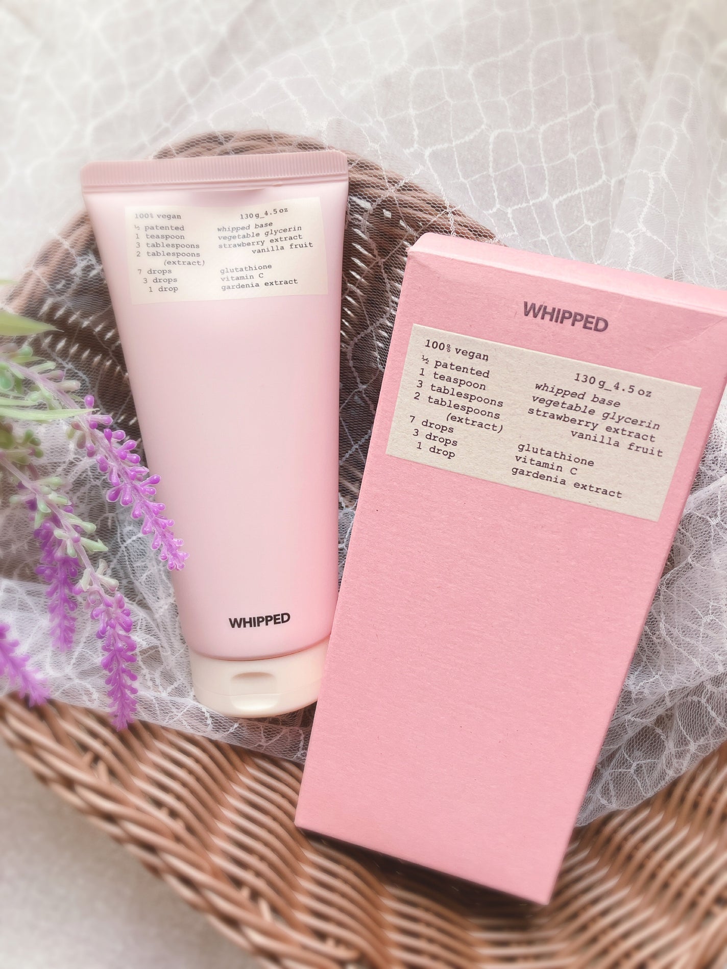 ヴィーガンパッククレンザーチューブ/WHIPPED/洗顔フォームを使ったクチコミ(1枚目)