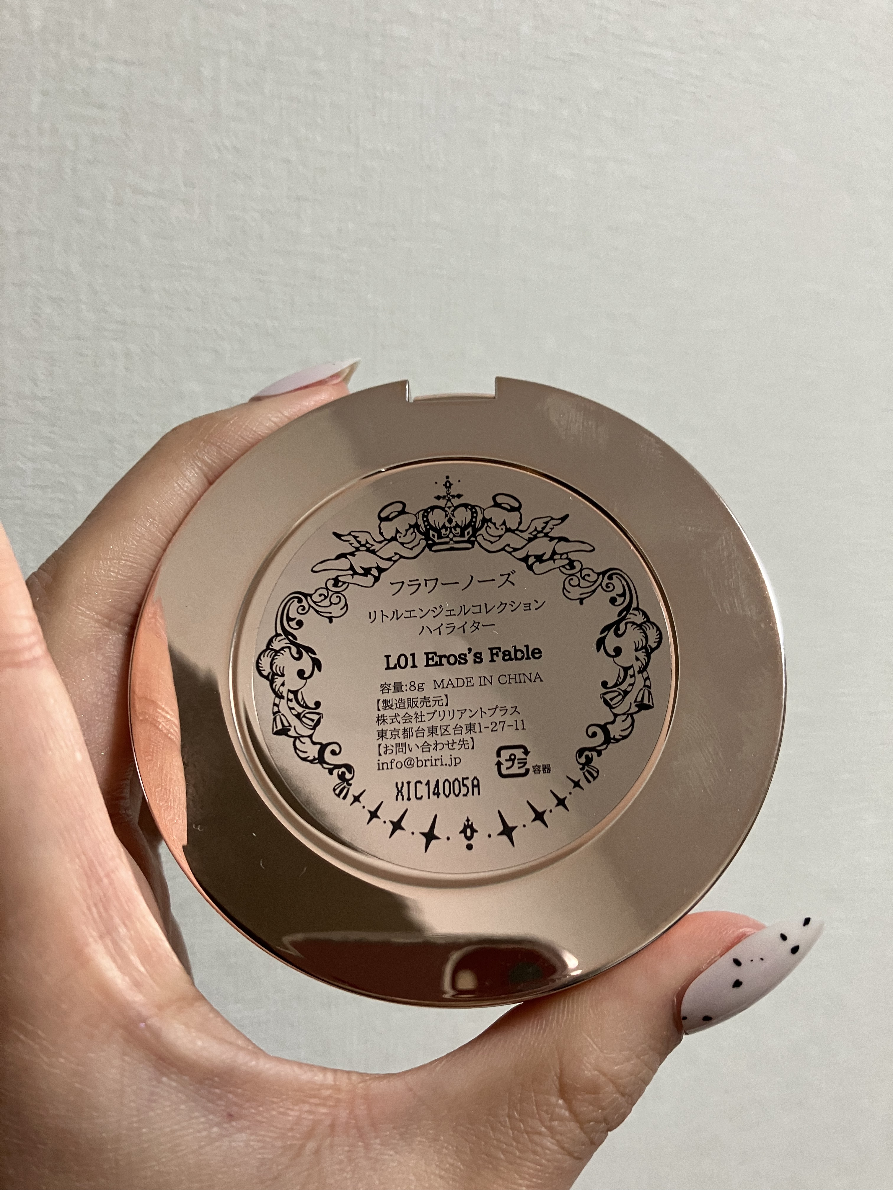 フラワーノーズ リトルエンジェルコレクション ハイライター/FlowerKnows/パウダーハイライトを使ったクチコミ（2枚目）