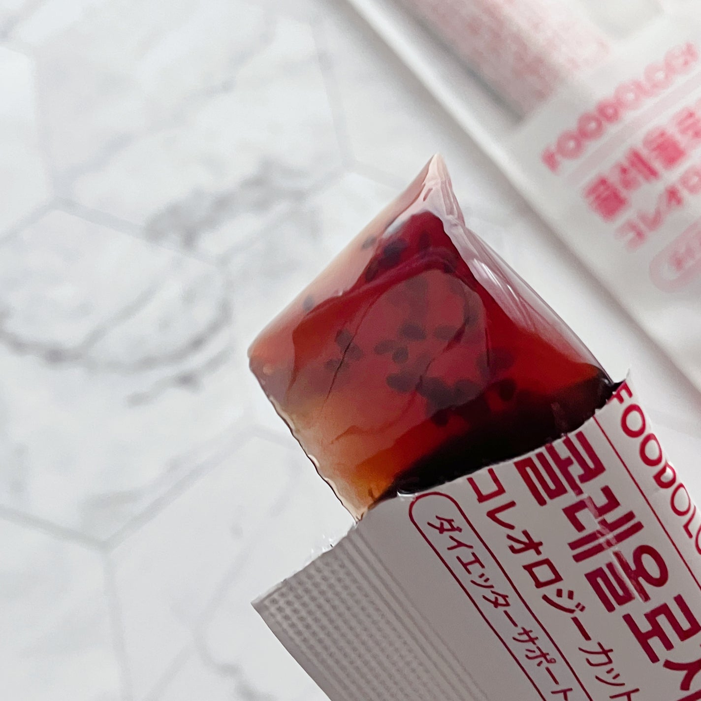 コレオロジーカットゼリー/FOODOLOGY/食品を使ったクチコミ(2枚目)