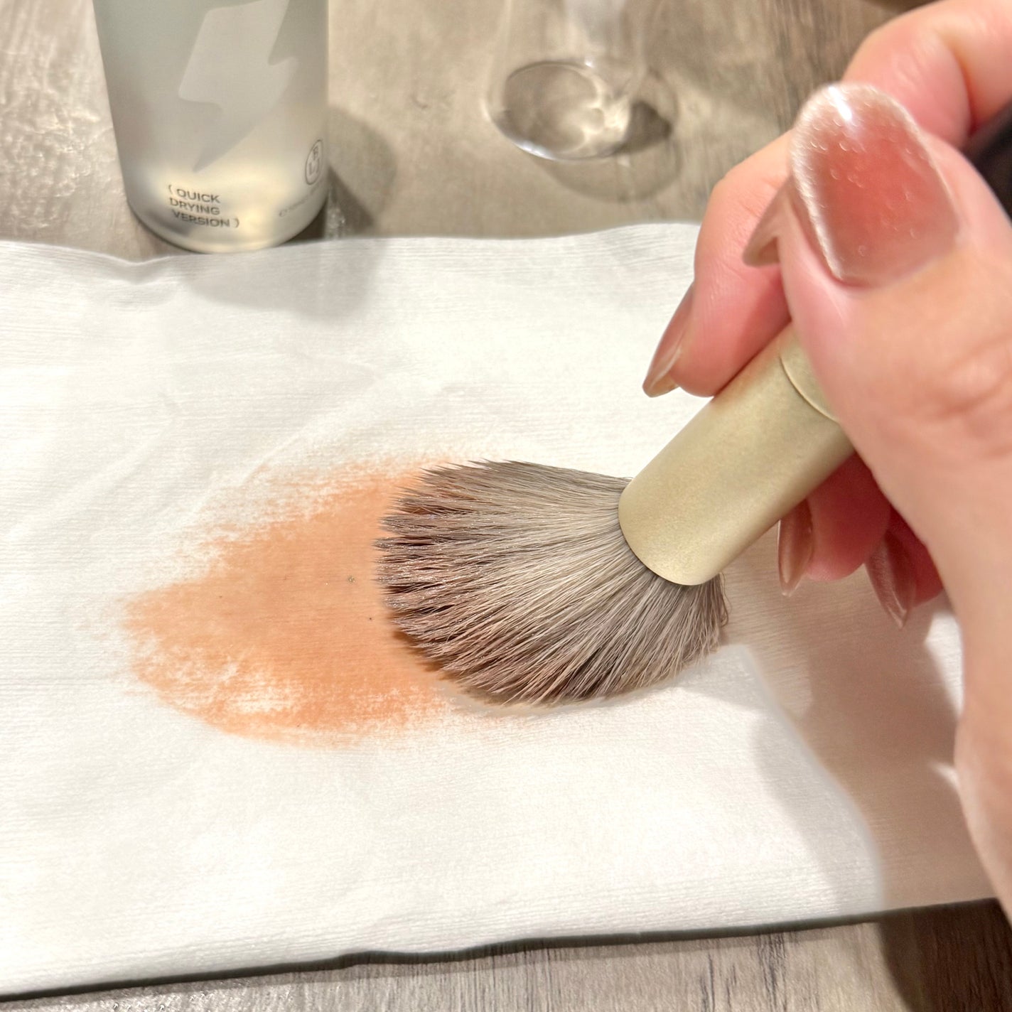 りぃさんのコスメ日記💄 on LIPS 「BLJブリリアント速乾メイクブラシクリーナースプレーウォーター..」(4枚目)