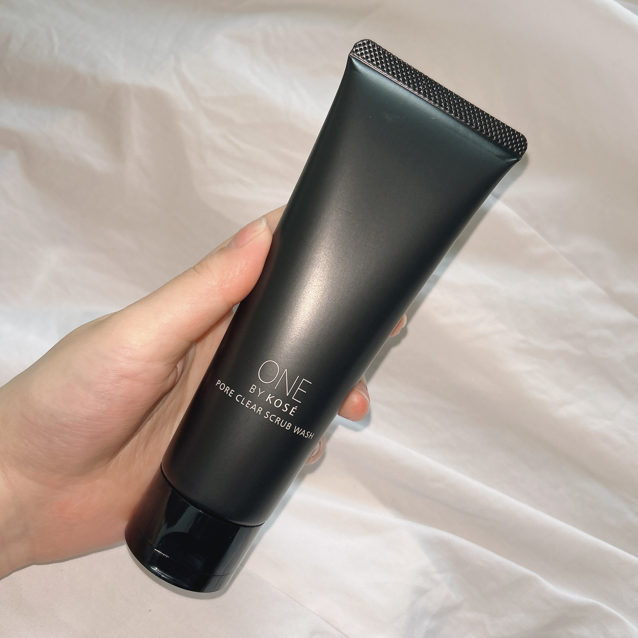 ポアクリア スクラブ ウォッシュ/ONE BY KOSE/洗顔フォームを使ったクチコミ（2枚目）