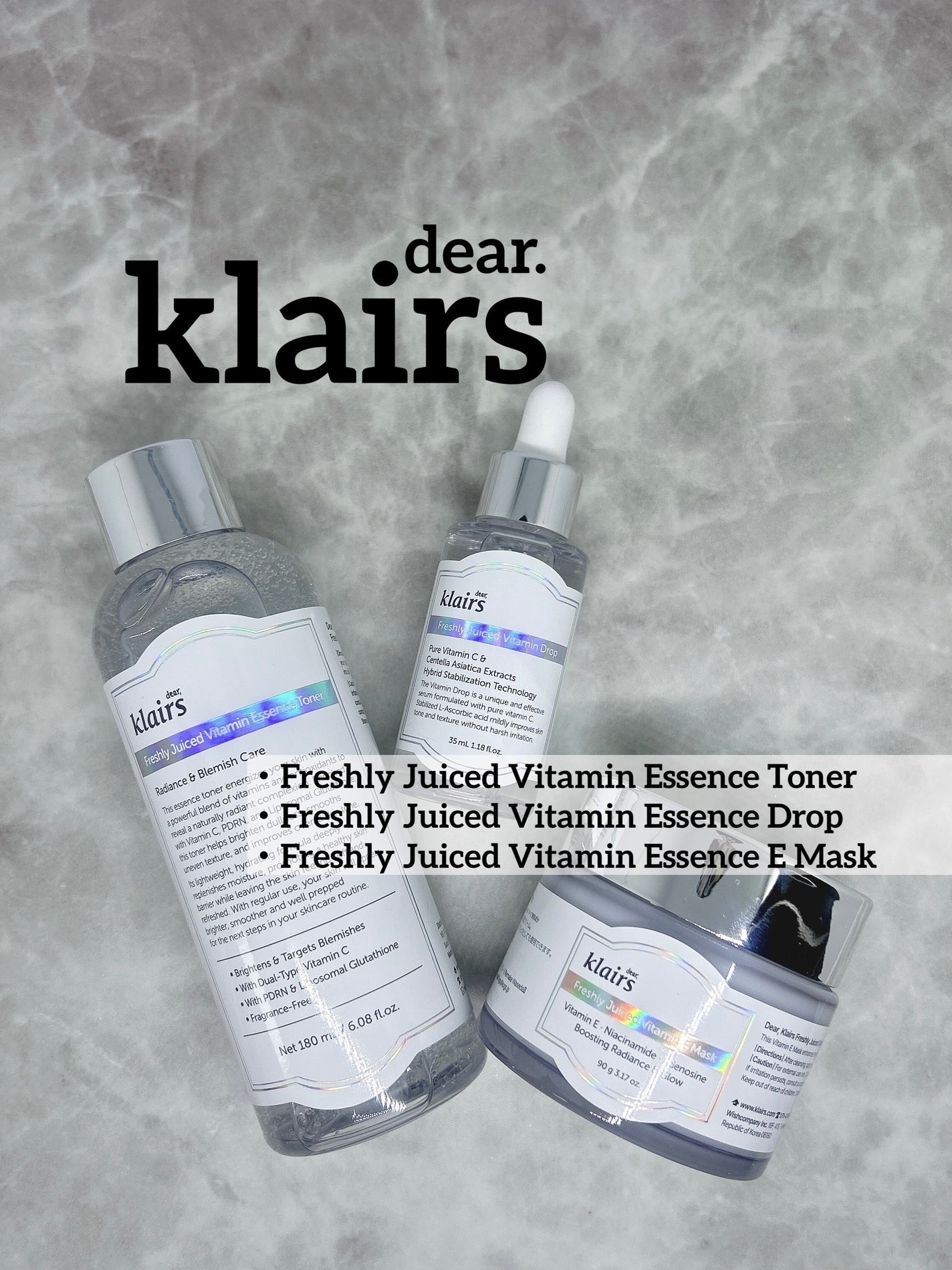 フレッシュリージュースドビタミンドロップ(35ml)/Klairs/美容液を使ったクチコミ(1枚目)