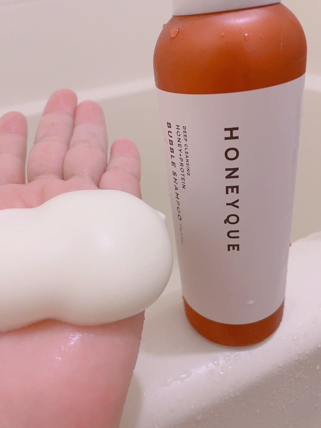 ディープクレンジング ヘッドスパ バブルシャンプー/ハニーク/市販シャンプーを使ったクチコミ(3枚目)