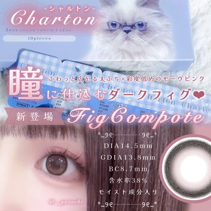 Charton 1day/Charton/ワンデー(1DAY)カラコンを使ったクチコミ(2枚目)