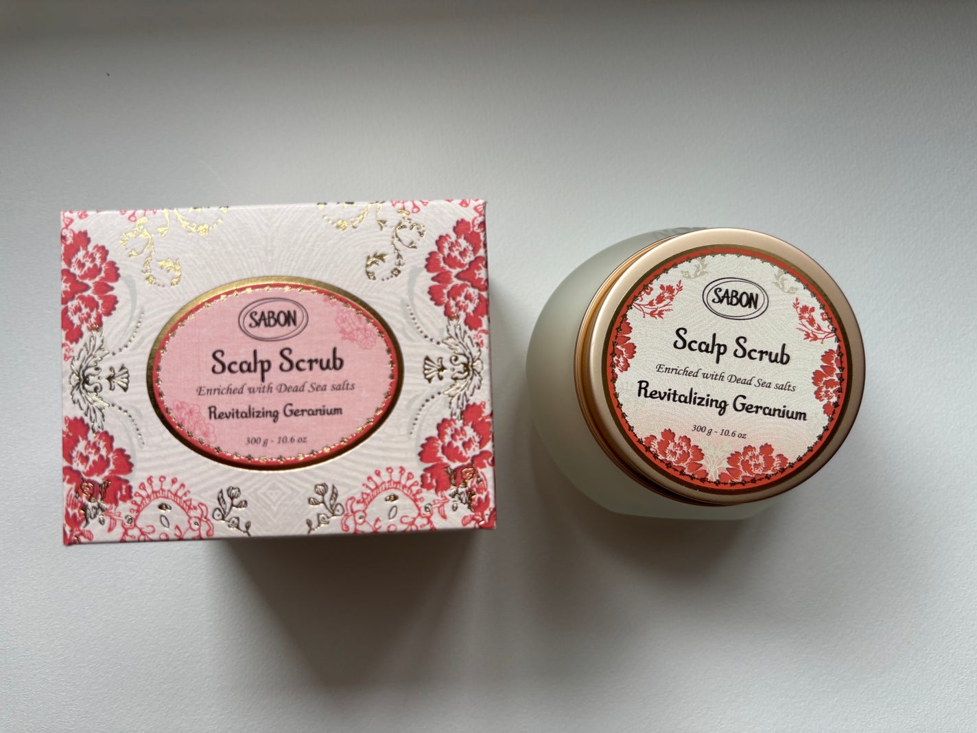 ヘッドスクラブ リプレニッシング(ゼラニウム)/SABON/ヘッドスクラブを使ったクチコミ(1枚目)