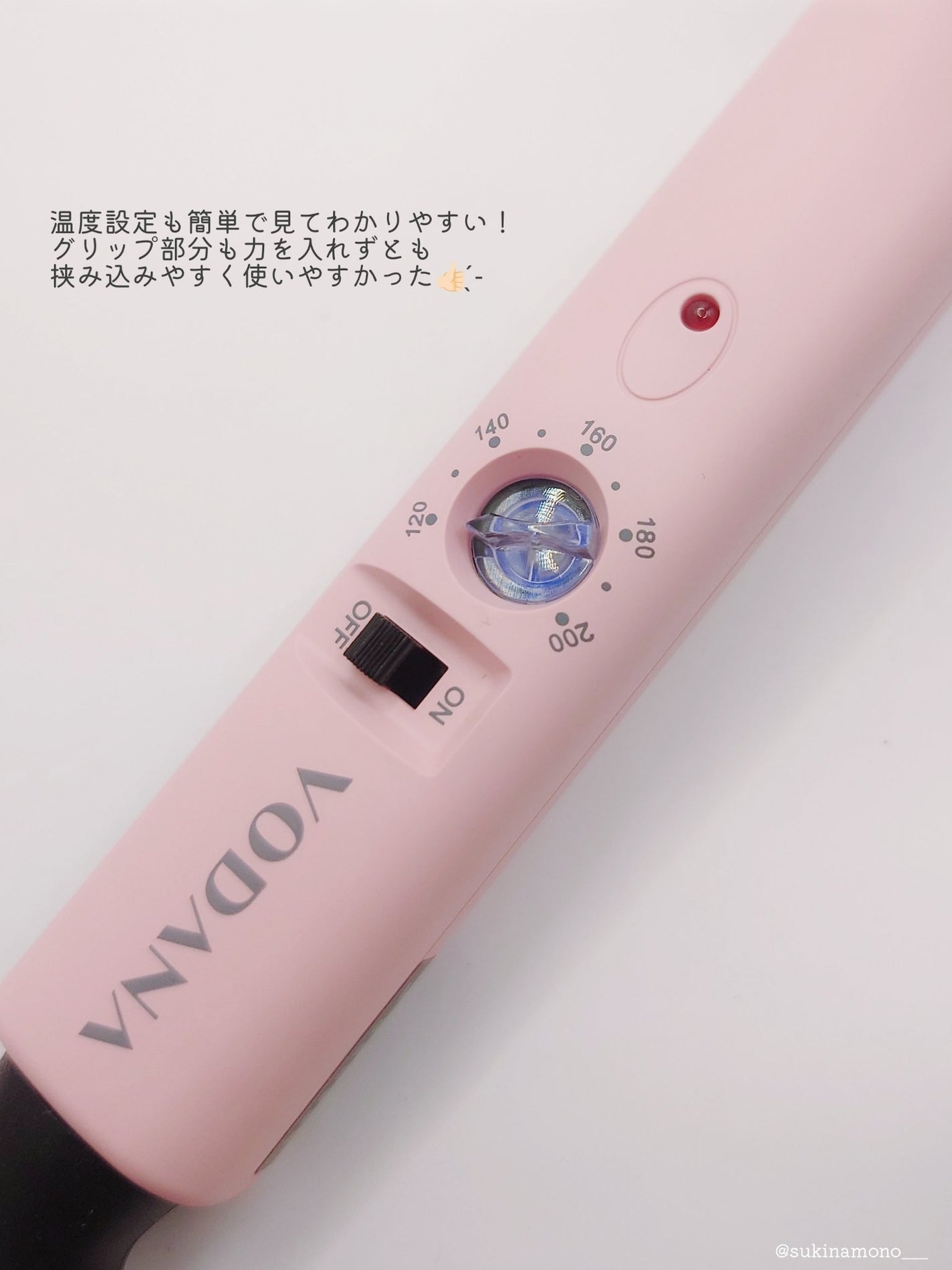 グラムウェーブ カーリングアイロン 36mm/40mm/VODANA (ボダナ)/カールアイロンを使ったクチコミ(3枚目)