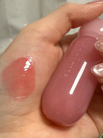 ジューシーデューイグロウティント/dasique/リップティントを使ったクチコミ(2枚目)