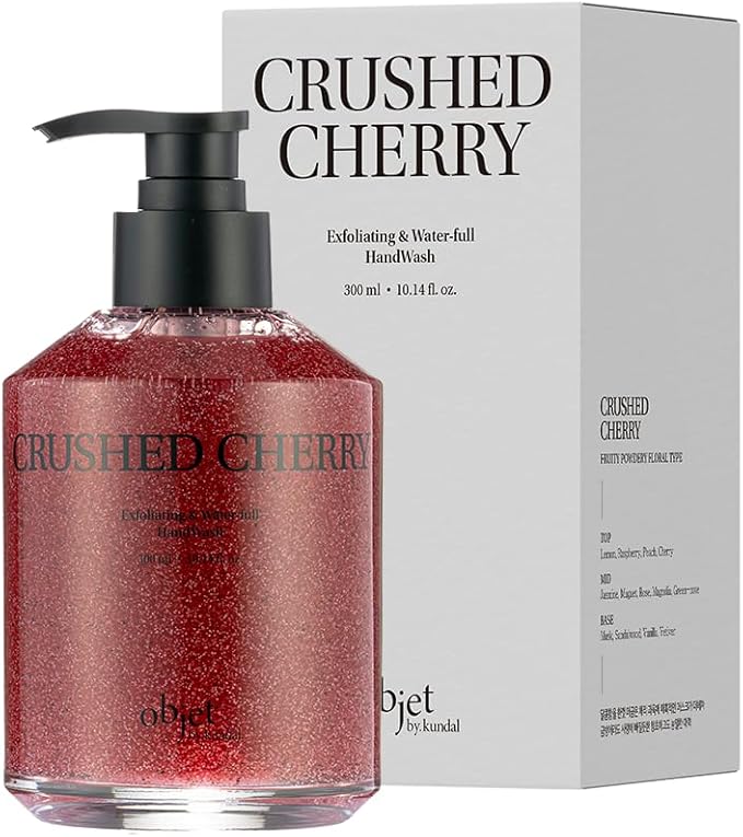 objet by kundal エクスフォリエーティング＆ウォータフル ハンドソープ クラッシュドチェリー