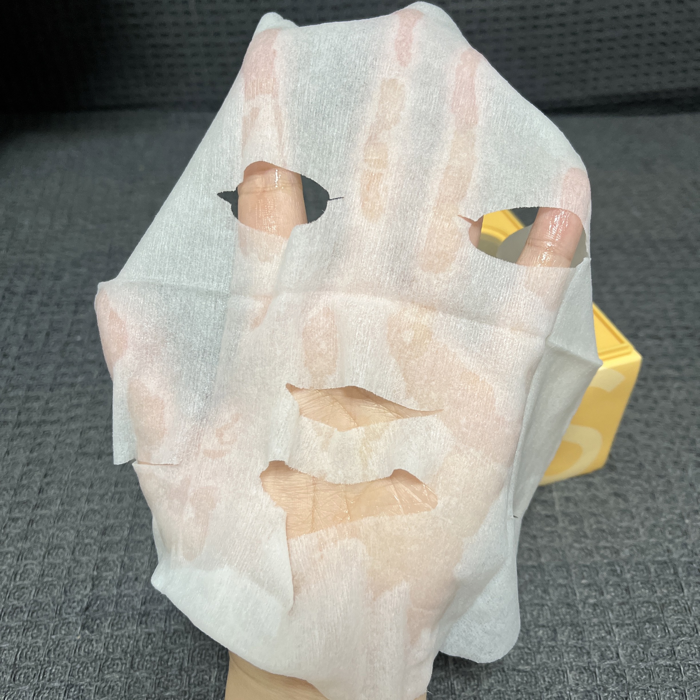 サボリーノ メガショット 朝用ツヤピールマスク CC/サボリーノ/シートマスク・パックを使ったクチコミ（3枚目）