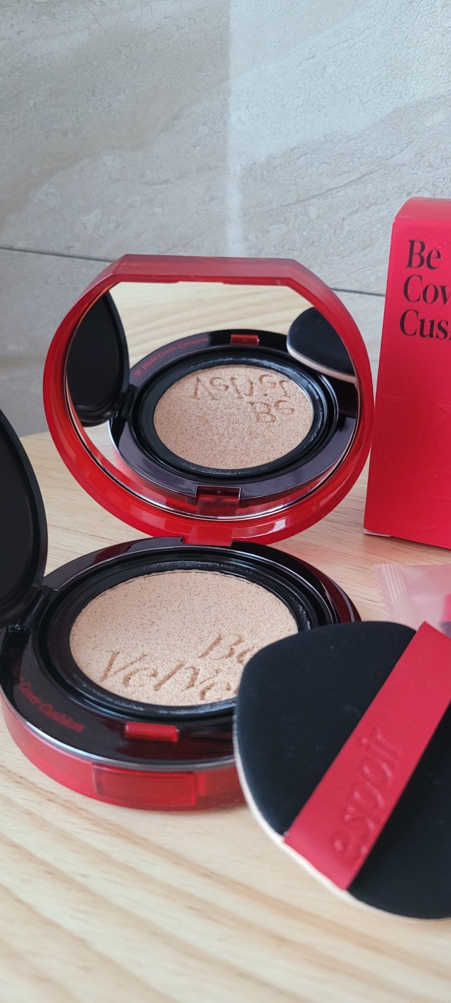 ビーベルベットカバークッション/espoir/クッションファンデーションを使ったクチコミ(1枚目)