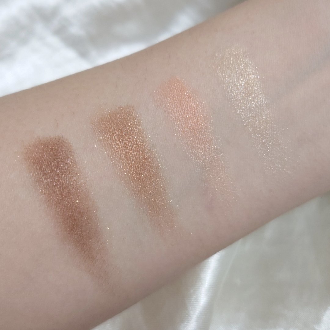 スキニーリッチシャドウ/excel/アイシャドウパレットを使ったクチコミ（3枚目）