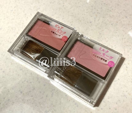 チークブラッシュ/CEZANNE/パウダーチークを使ったクチコミ(1枚目)