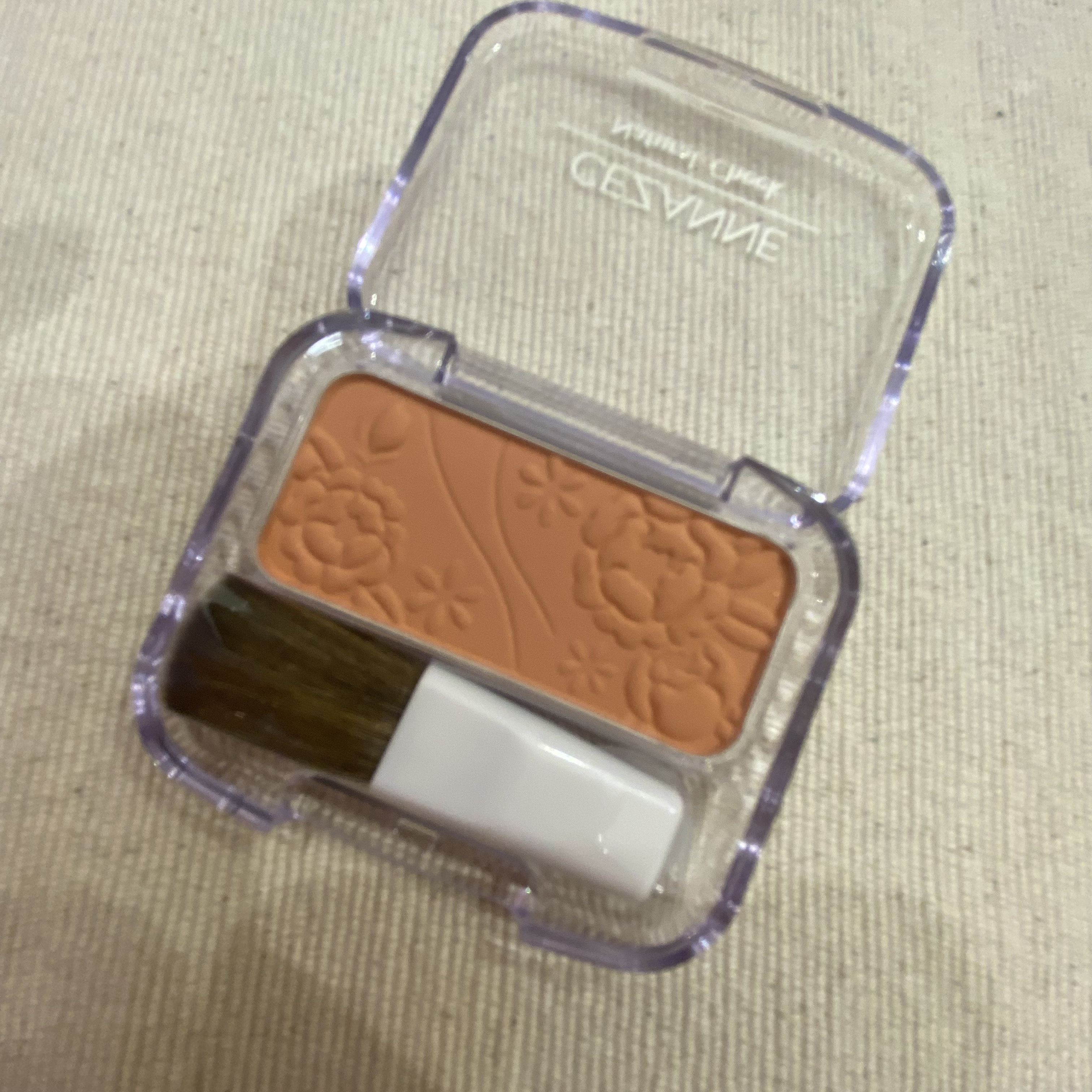 ナチュラル チークN/CEZANNE/パウダーチークを使ったクチコミ（2枚目）