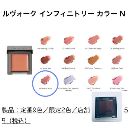 セルヴォーク インフィニトリー カラー N/Celvoke/単色アイシャドウを使ったクチコミ(2枚目)