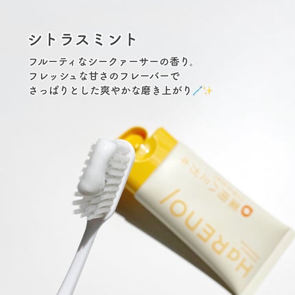 HaRENO/TOOTHPASTE 薬用ハミガキ/HaRENO/歯磨き粉を使ったクチコミ(3枚目)