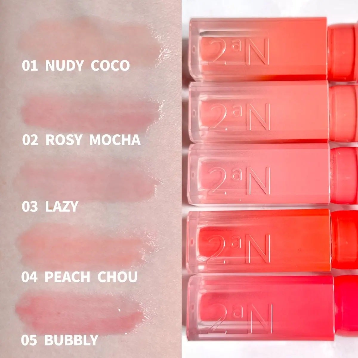 グレイズバウンシングティント/2aN/リップティントを使ったクチコミ(2枚目)