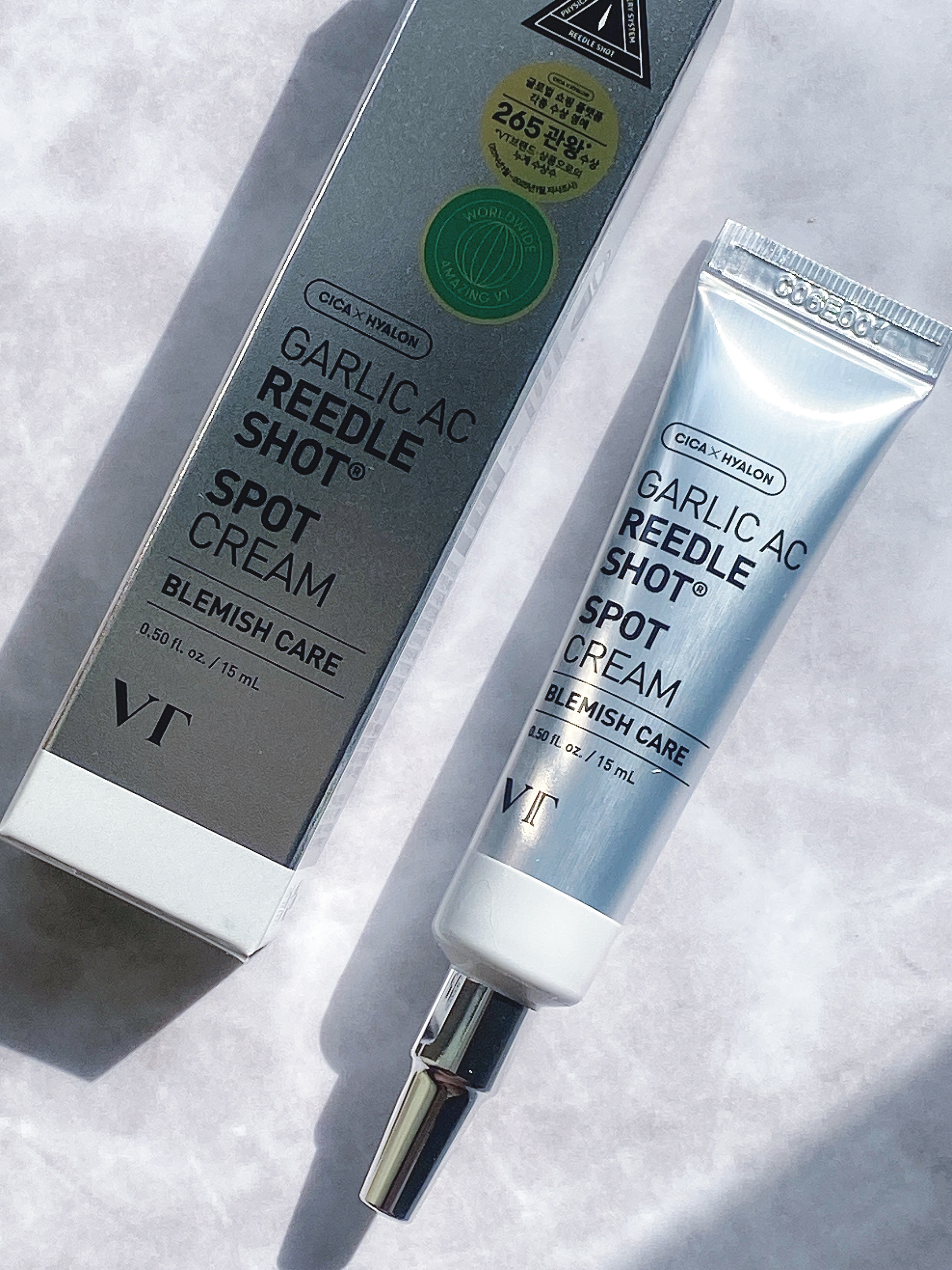 ガーリック リードルショット スポットクリーム/VT/フェイスクリームを使ったクチコミ（1枚目）