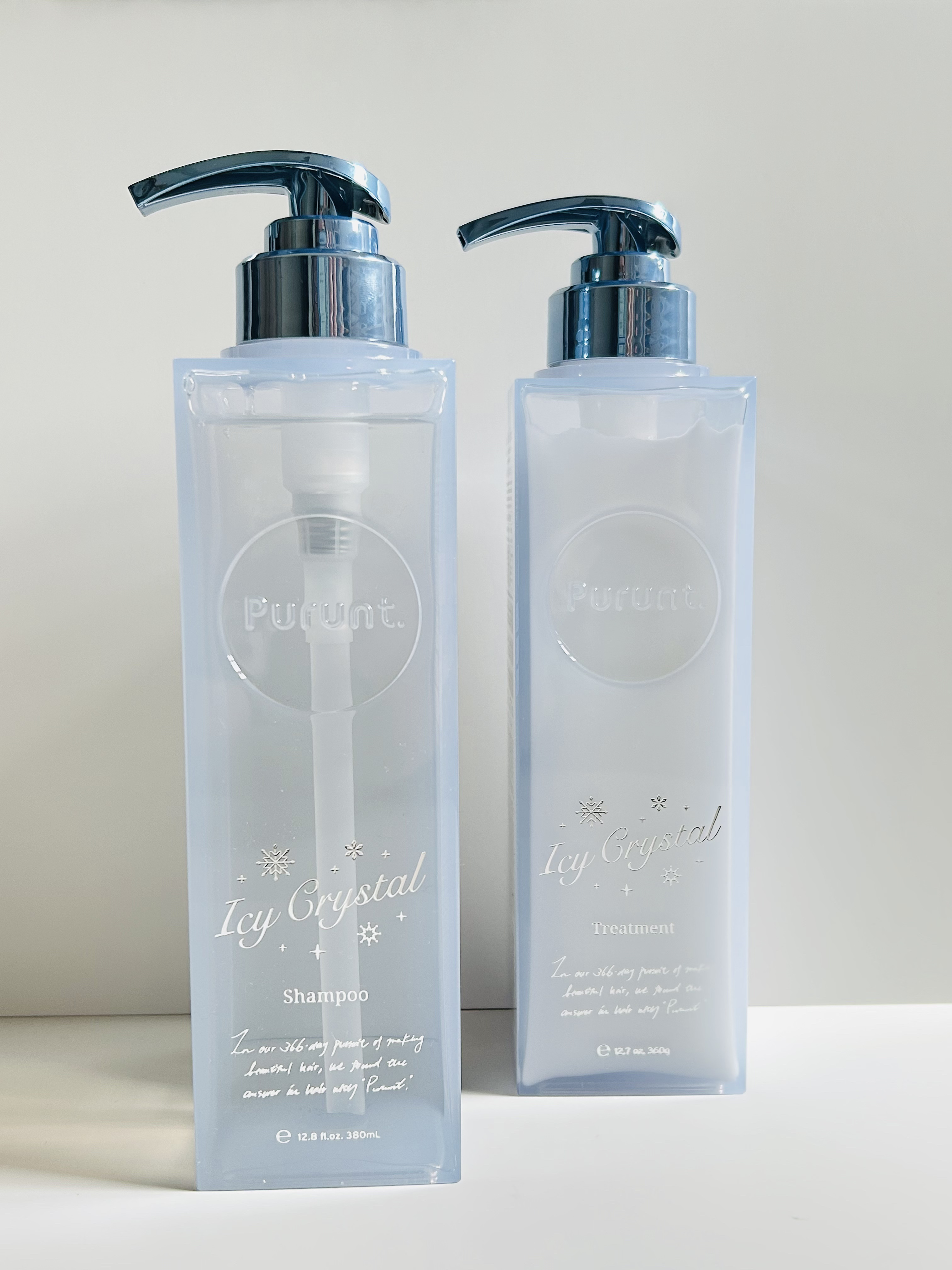 プルント　ディープリペア　ペアセット　アイシークリスタル/Purunt./シャンプー・コンディショナーを使ったクチコミ（1枚目）