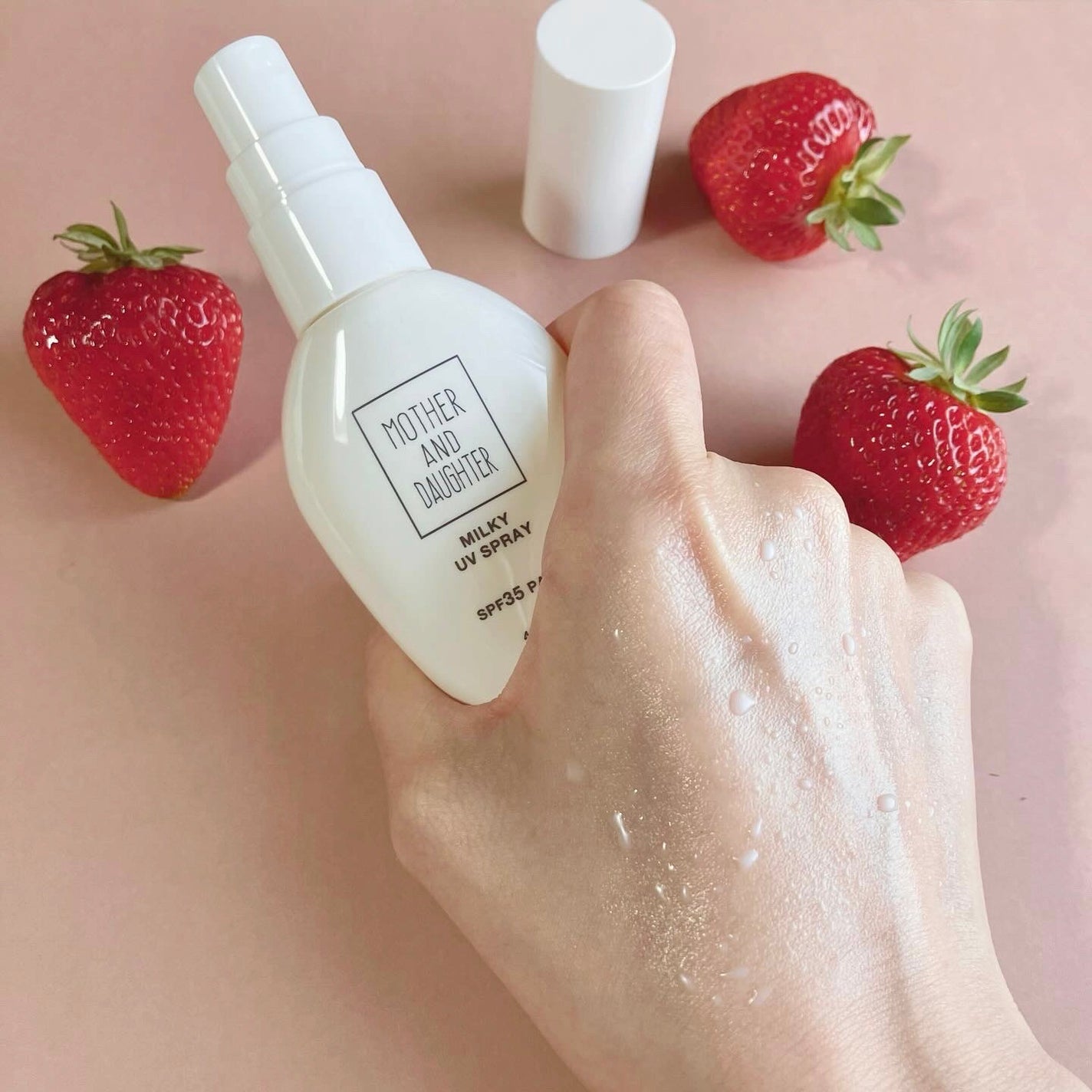 M&D ミルキーUVスプレー/Mother&Daughter/日焼け止めミスト・スプレーを使ったクチコミ(4枚目)