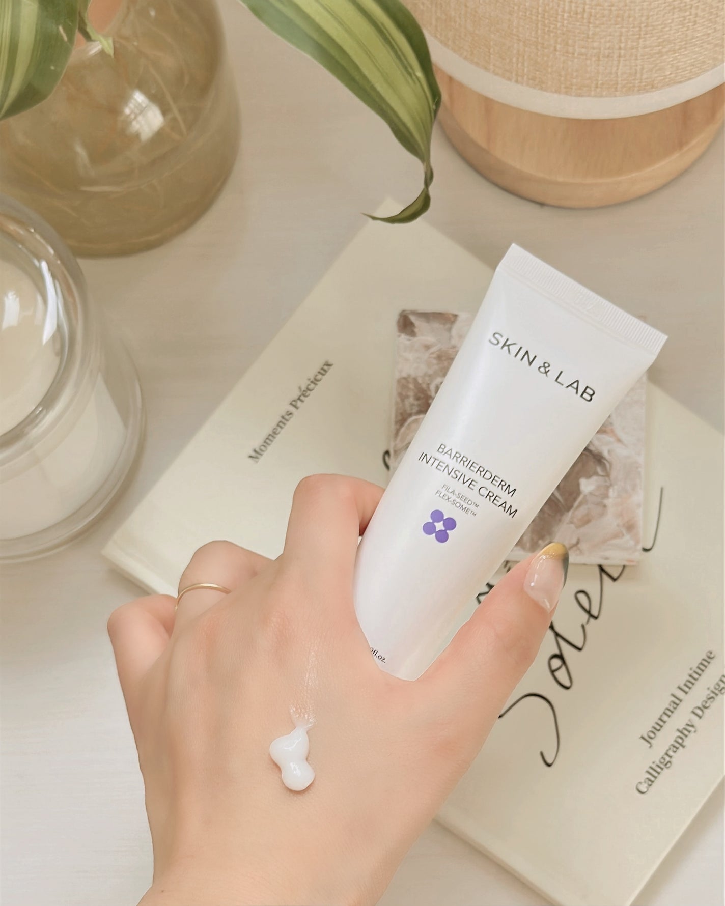 バリアダームモイストクリーム/SKIN&LAB/フェイスクリームを使ったクチコミ(1枚目)