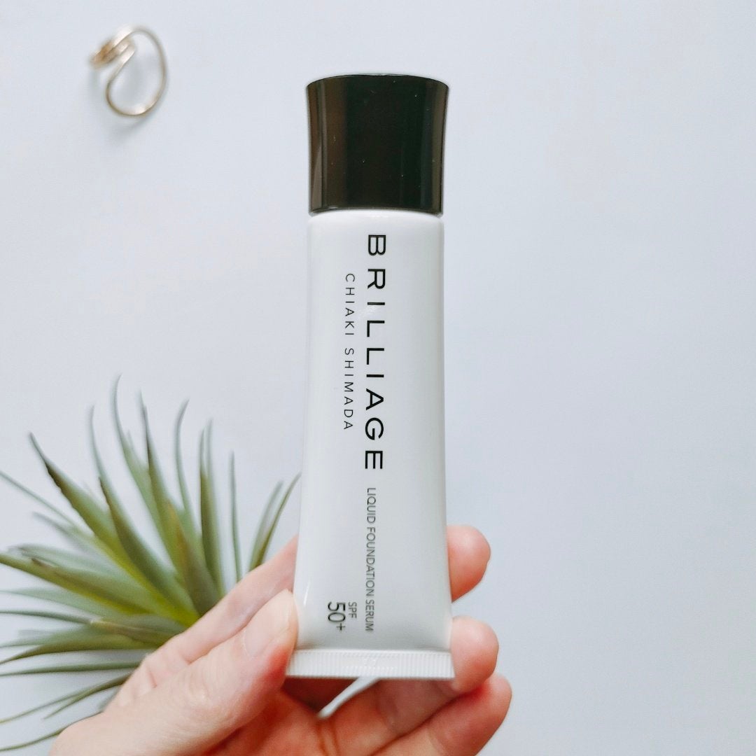 セッティング リキッドファンデーション セラム/ブリリアージュ/リキッドファンデーションを使ったクチコミ(2枚目)