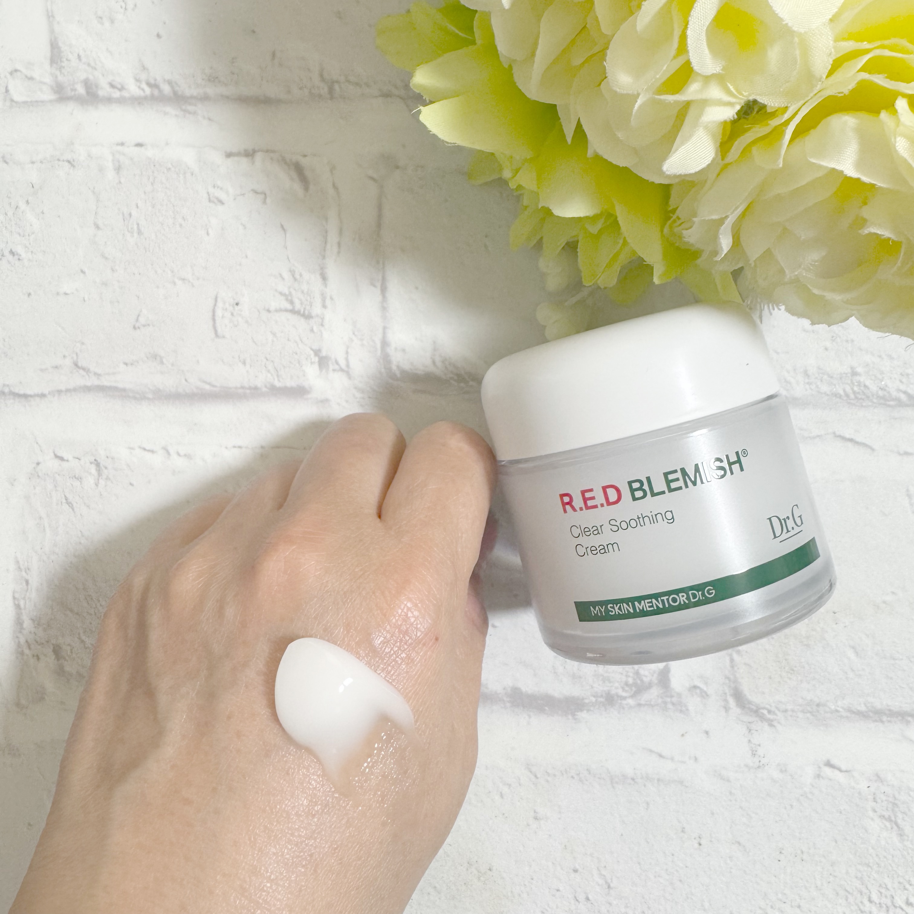 レッドブレミッシュ クリアスージングクリーム/Dr.G/フェイスクリームを使ったクチコミ（3枚目）