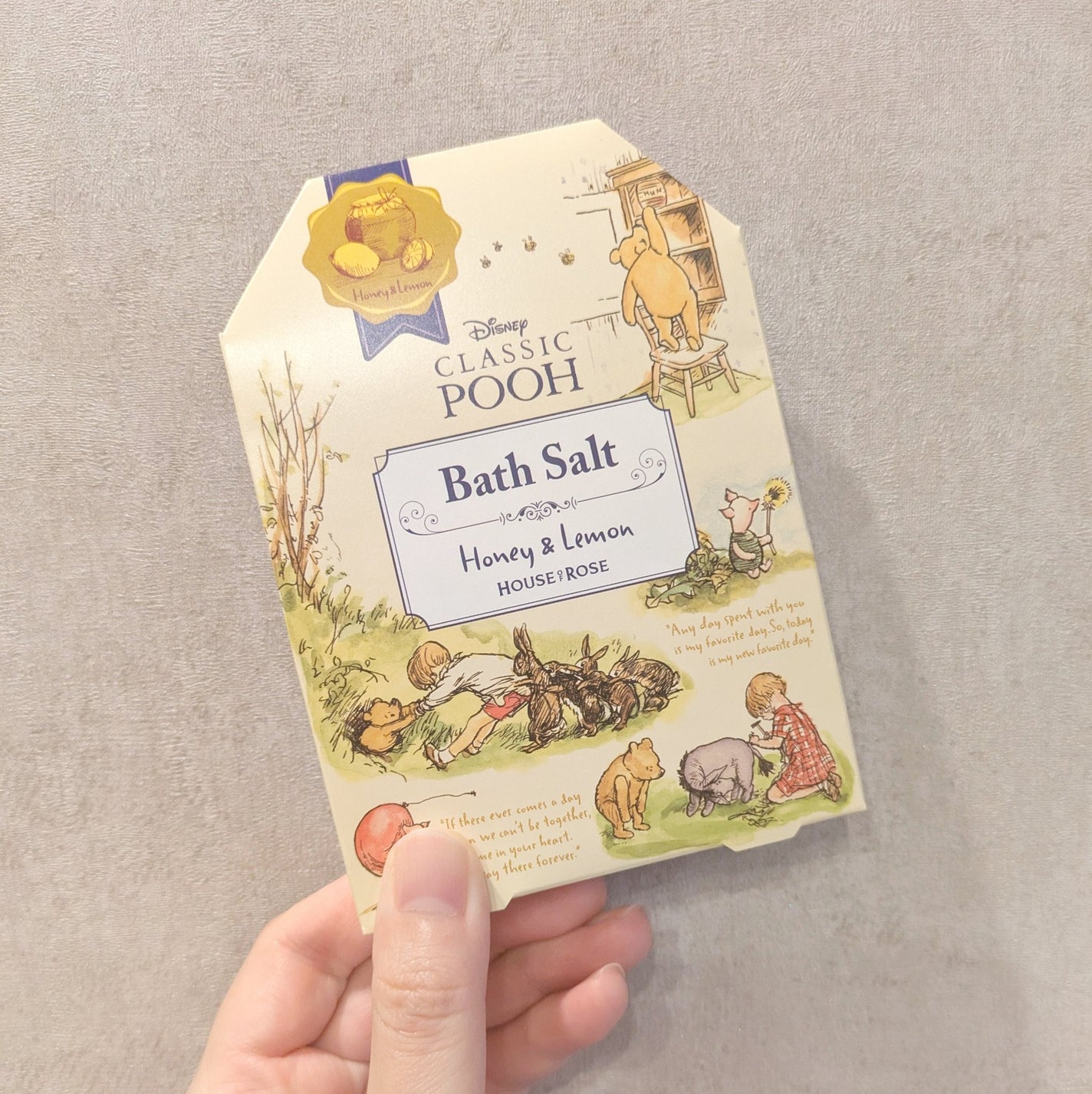 クラシック プー バスソルト L/ハウス オブ ローゼ/無機塩系入浴剤を使ったクチコミ(2枚目)