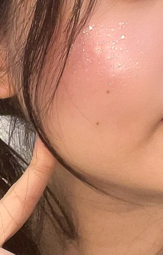 ピュア ブラッシュド サンシャイン チーク/PERIPERA/パウダーチークを使ったクチコミ（2枚目）