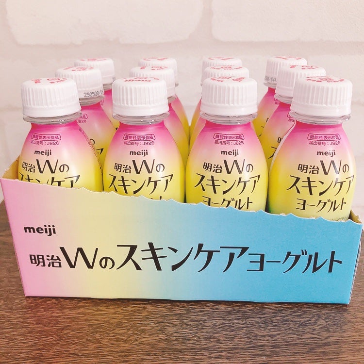 明治Wのスキンケアヨーグルト/明治/飲むヨーグルトを使ったクチコミ(1枚目)