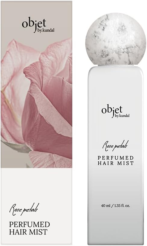 objet by kundal パフュームドヘアミスト ローズペタル
