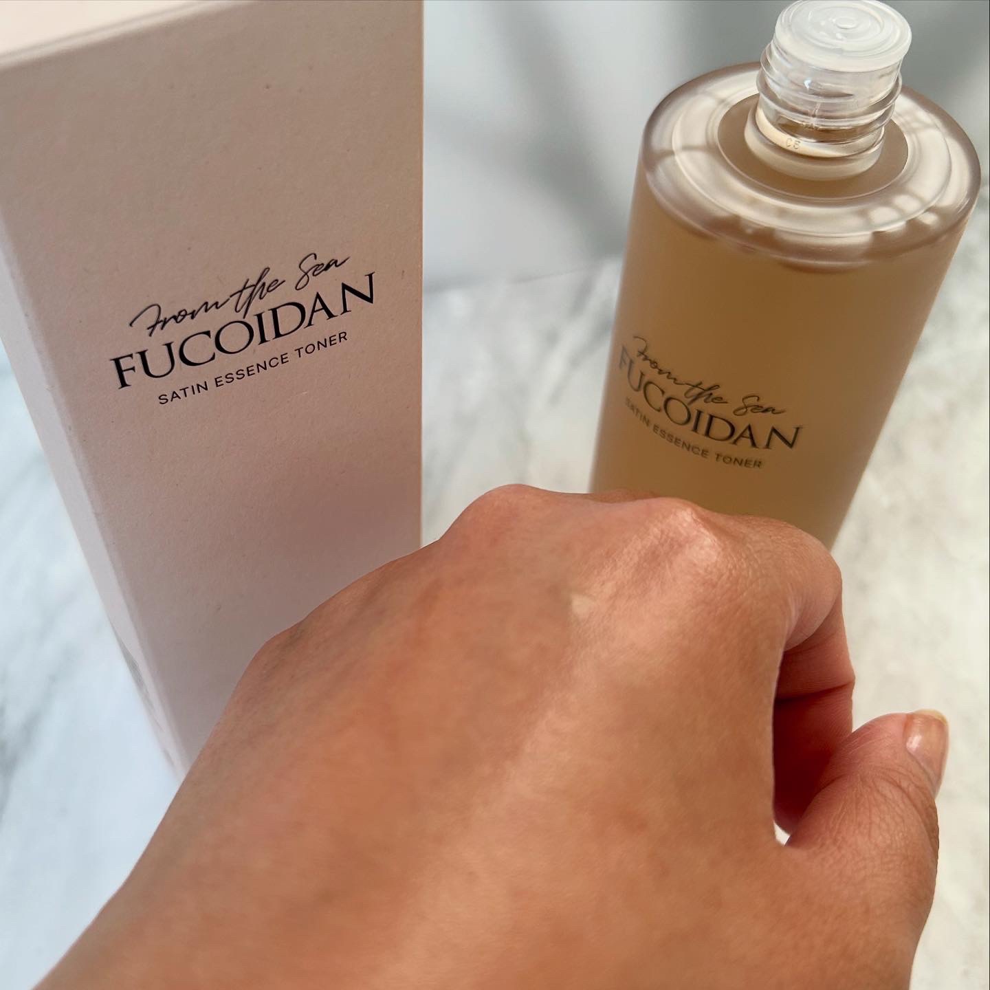 フコイダンサテンエッセンストナー/ONUL31/化粧水を使ったクチコミ（2枚目）