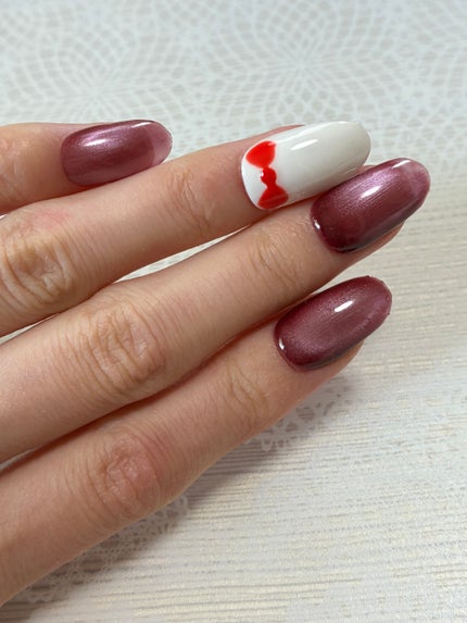 ジェルネイル(ライト対応)/セリア/ジェルネイルを使ったクチコミ(6枚目)