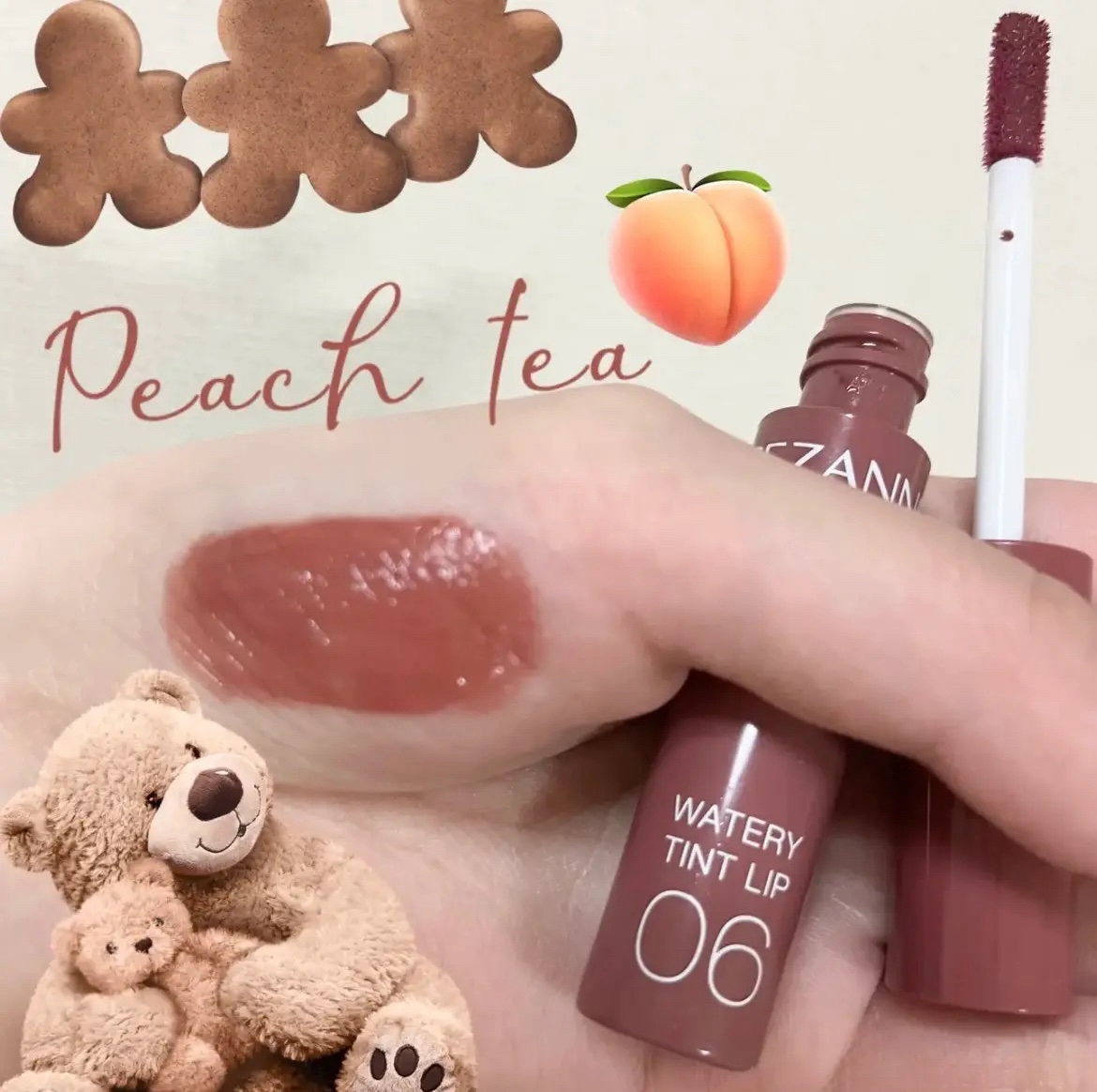 ウォータリーティントリップ/CEZANNE/リップティントを使ったクチコミ（1枚目）