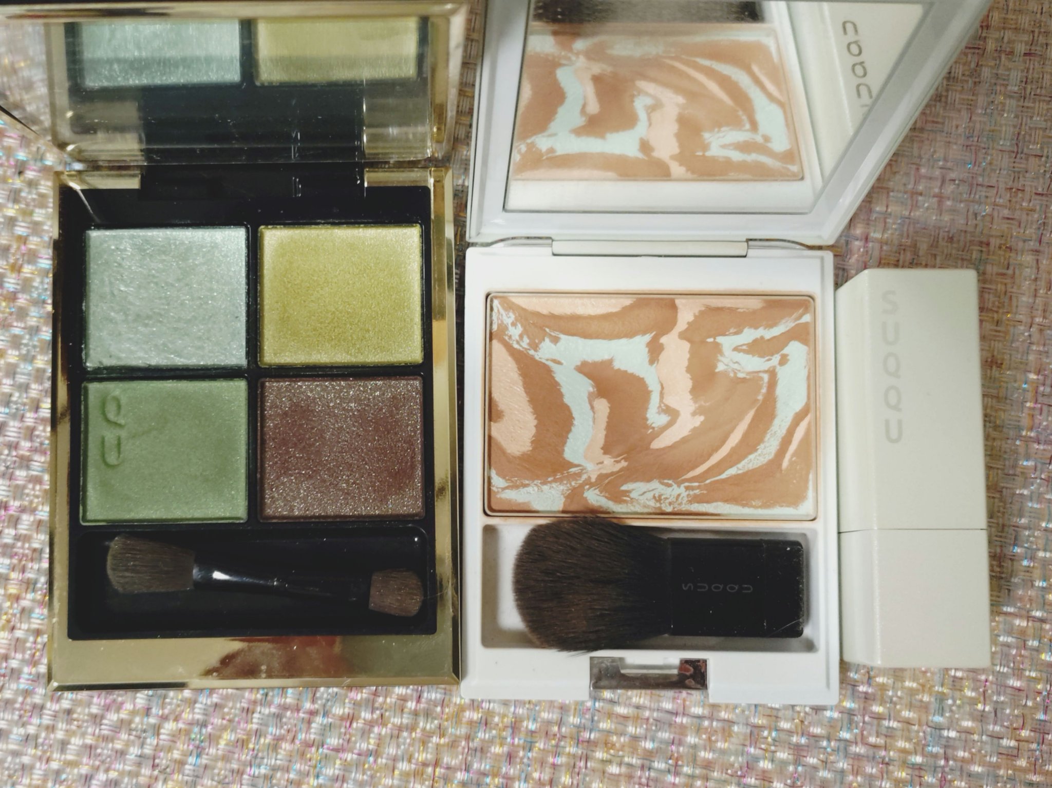 マーブルカラーリップスティック 101 霞茶 -KASUMICHA/SUQQU/口紅を使ったクチコミ（1枚目）