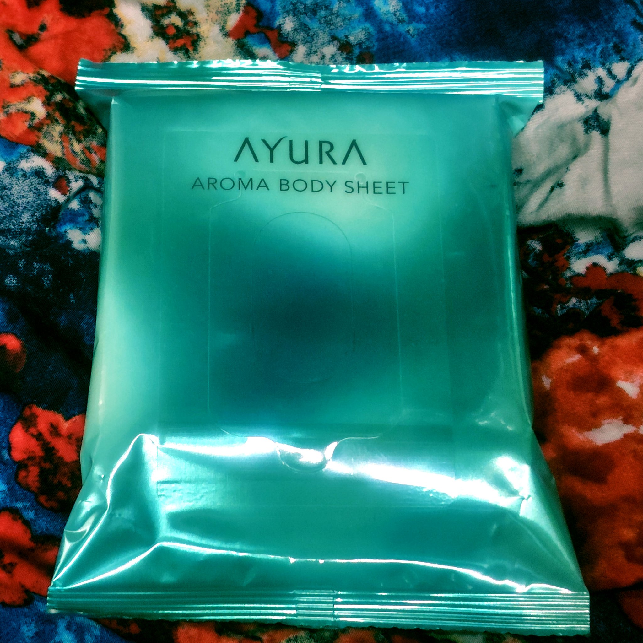 アロマボディシート 15枚入/AYURA/ボディシートを使ったクチコミ（1枚目）