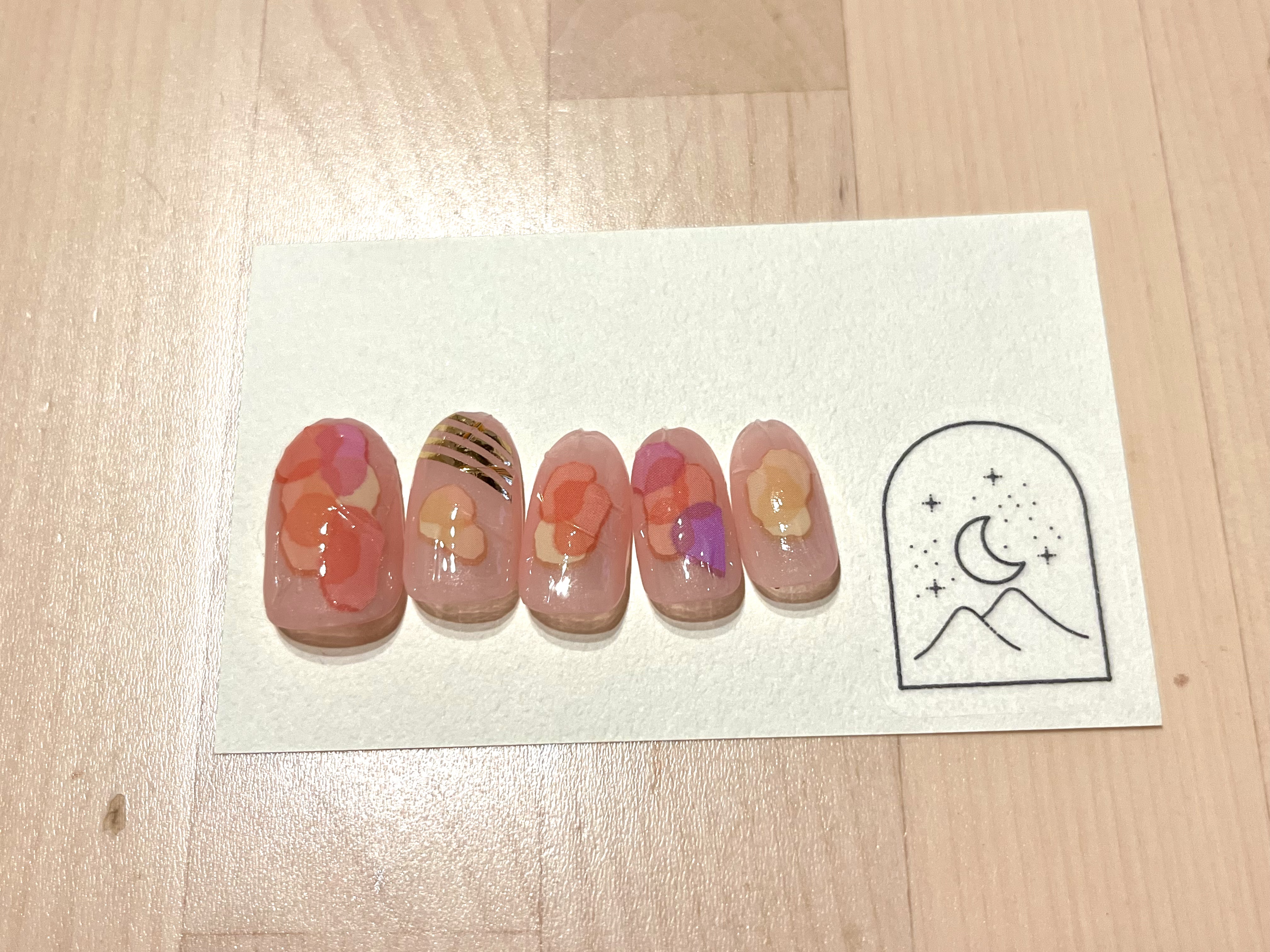 パル カラージェル/キャンドゥ/ジェルネイルを使ったクチコミ（2枚目）