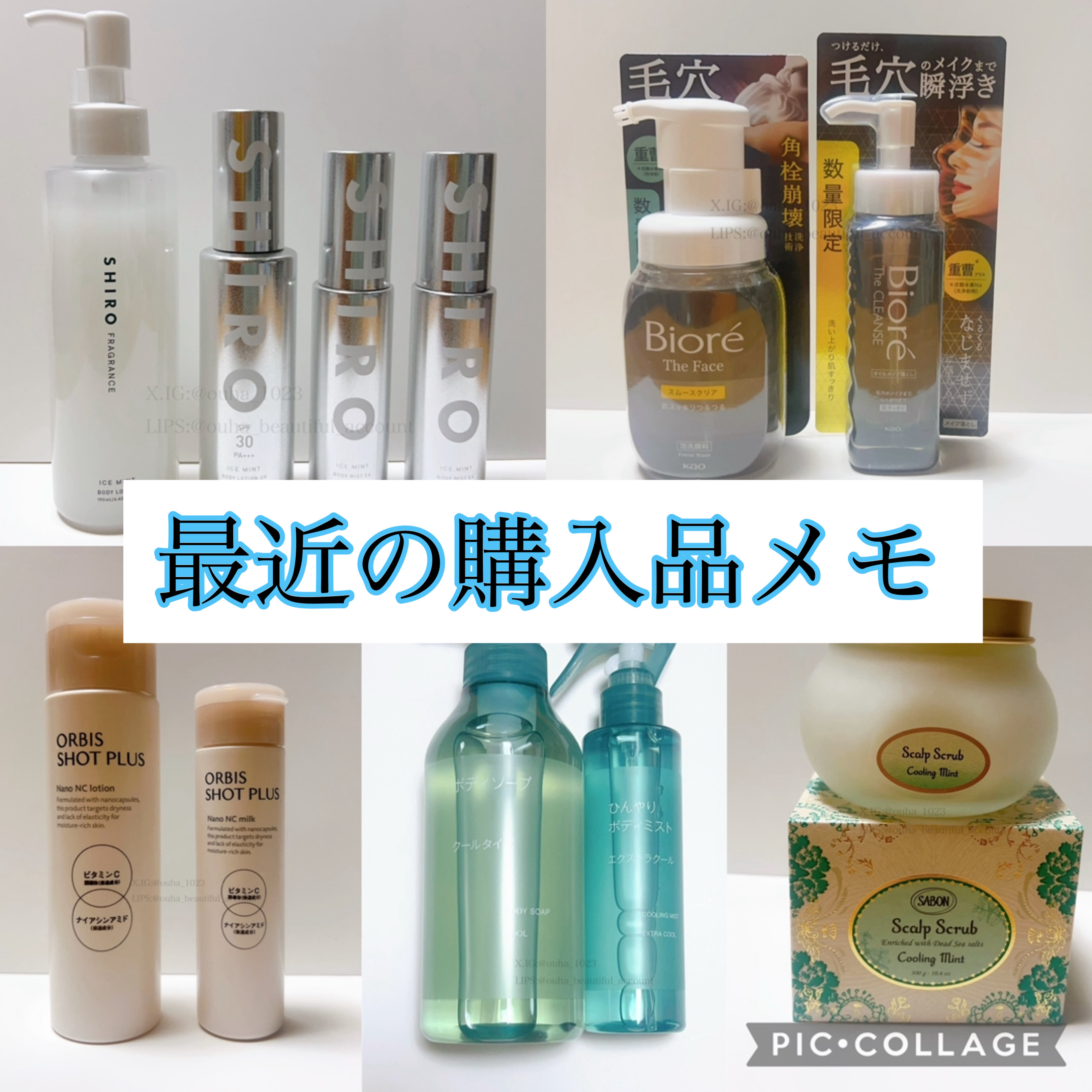 アイスミント ボディミスト エクストラクール/SHIRO/香水(その他)を使ったクチコミ（1枚目）