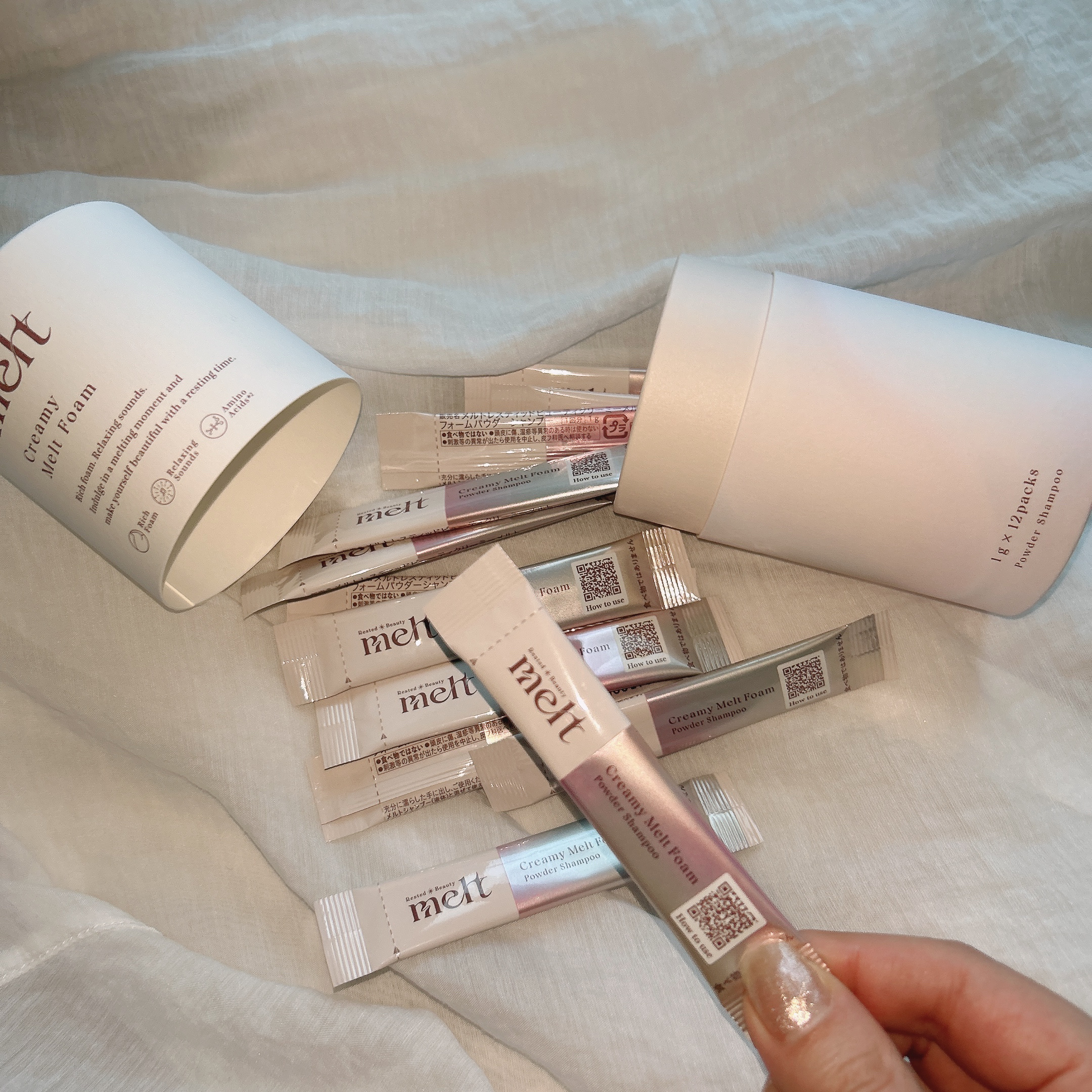 メルト クリーミーメルトフォーム/melt/市販シャンプーを使ったクチコミ（3枚目）