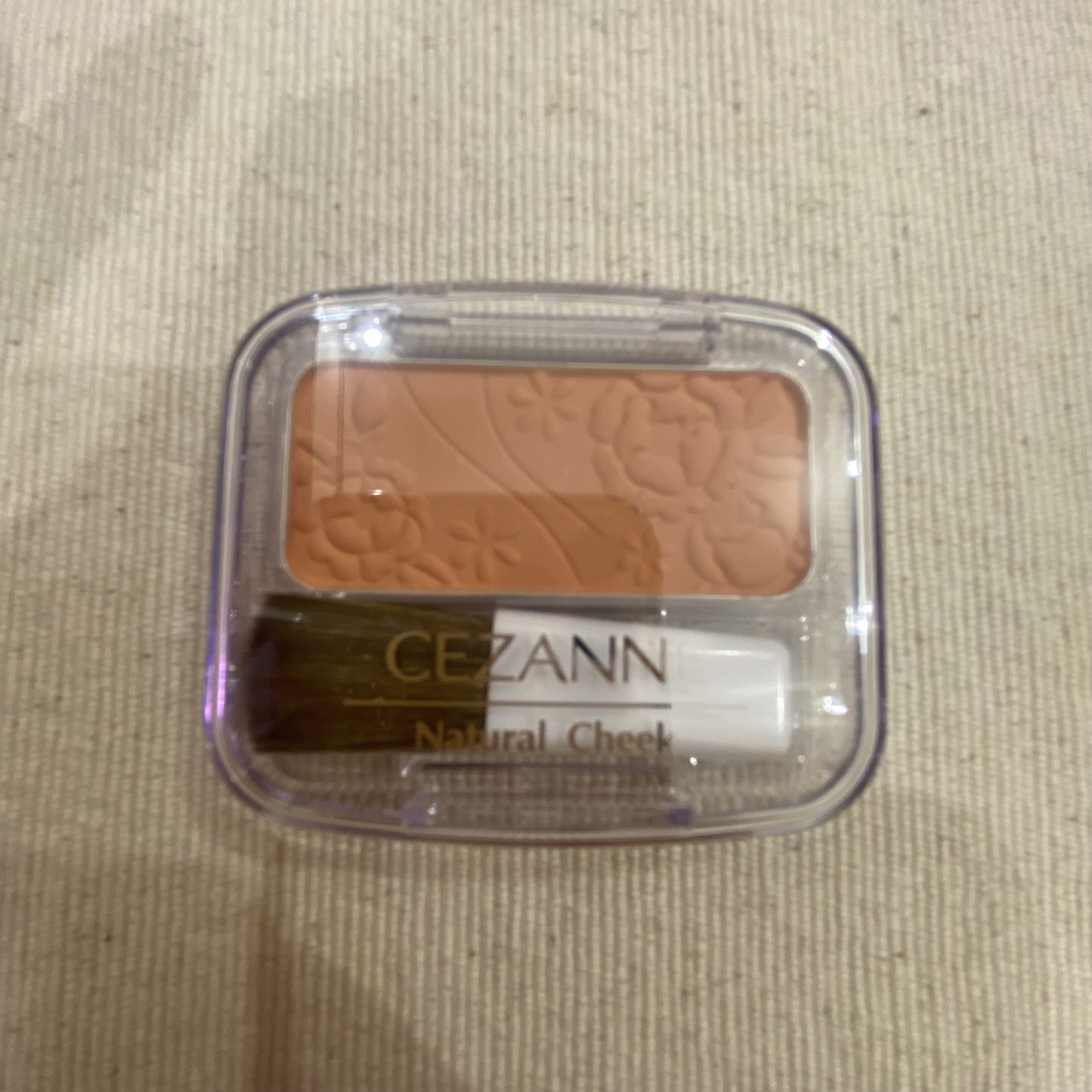 ナチュラル チークN/CEZANNE/パウダーチークを使ったクチコミ（1枚目）