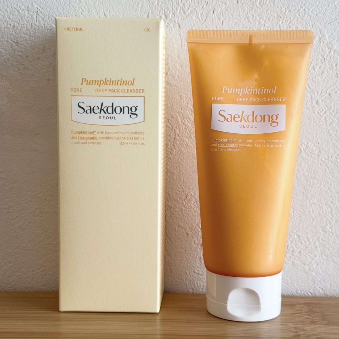 PUMPKINTINOL パッククレンザー/Saekdong SEOUL/洗顔フォームを使ったクチコミ（1枚目）