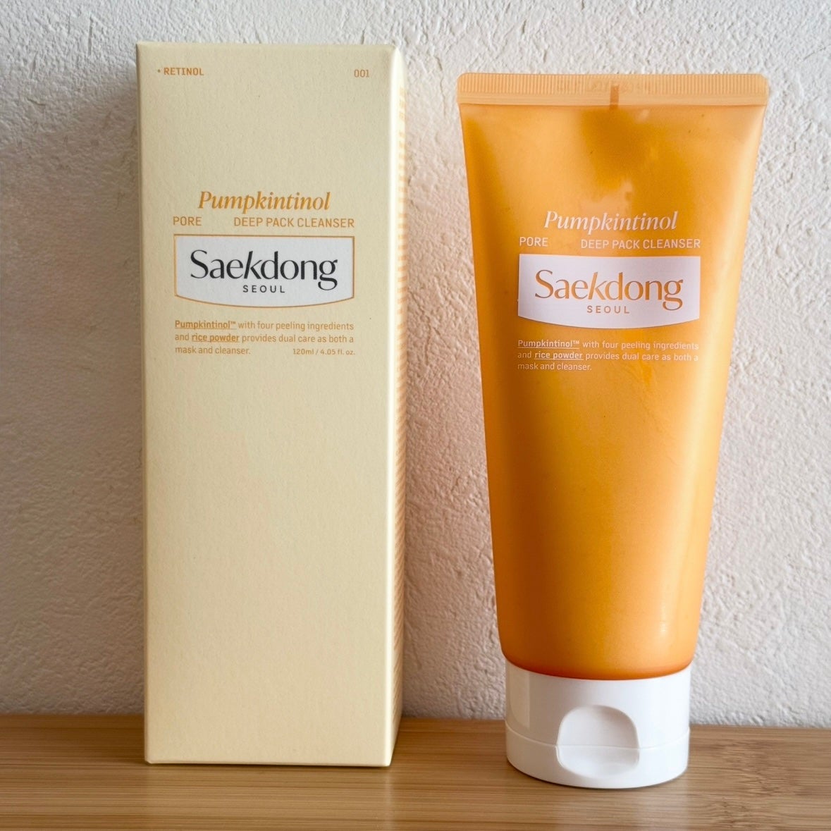 PUMPKINTINOL パッククレンザー/Saekdong SEOUL/洗顔フォームを使ったクチコミ(1枚目)